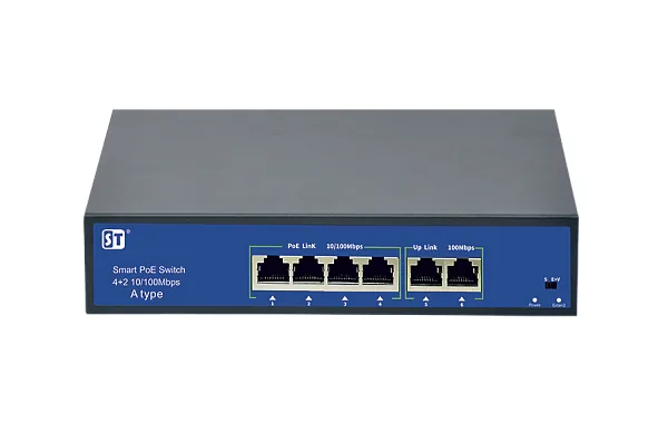 ST-S45POE (2M/78W/A), (аналог ST-4806М-РОЕ)