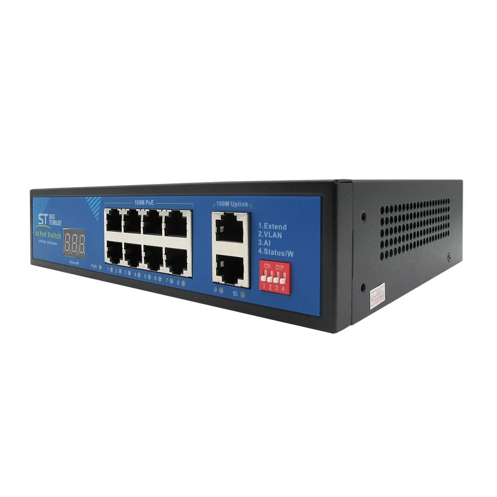 ST-S812POE. Коммутатор с PoE — фото 2 из 3