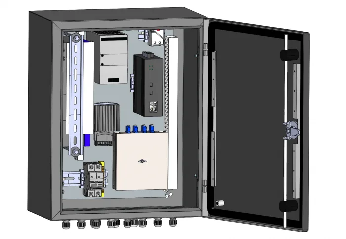 SC-Box-L2-4GP-120-2G-UPS(A) (SpaceCam). Узел коммутации всепогодный
