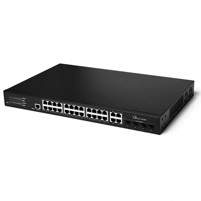 SC-L2-24GP-385-4G(A) (SpaceCam). Сетевой PoE коммутатор