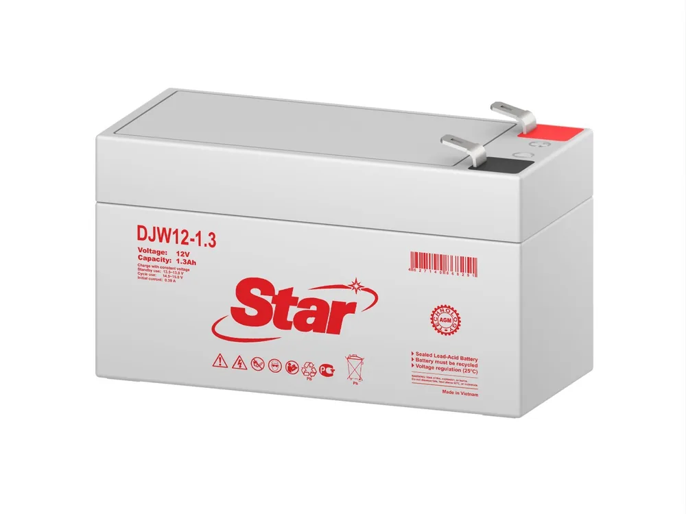 STAR DJW12-1.3. Аккумулятор герметичный свинцово-кислотный — фото 1 из 2