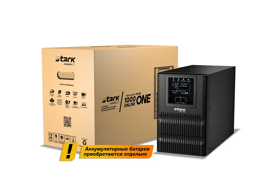 Stark Country 1000 ONLINE ONE. Источник бесперебойного питания — фото 2 из 3