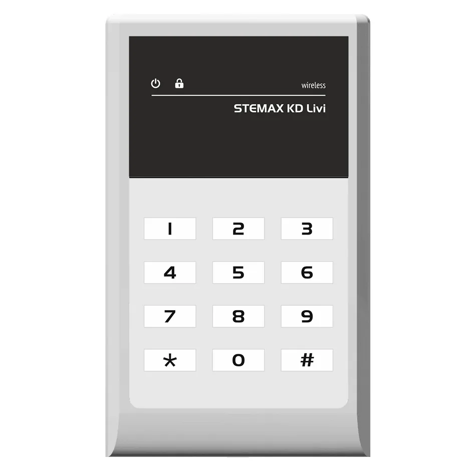 STEMAX KD Livi (серый). Беспроводная кнопочная кодовая панель