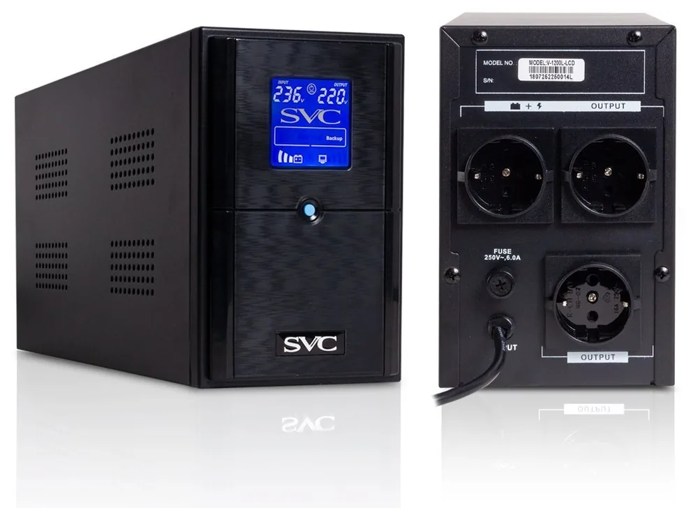 SVC V-1200-L-LCD. Источник бесперебойного питания