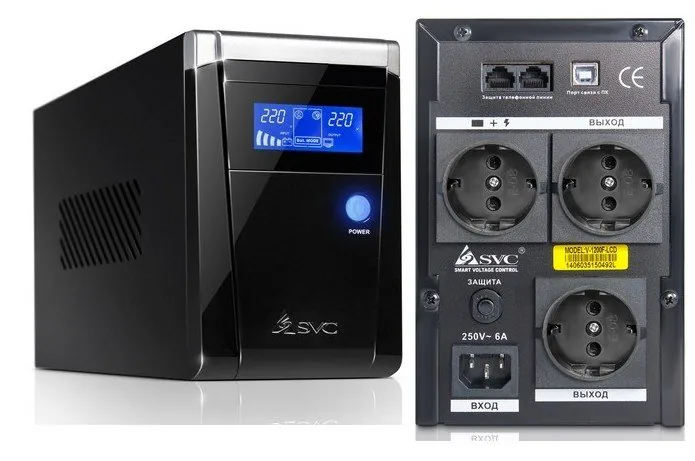 SVC V-1500-F-LCD. Источник бесперебойного питания