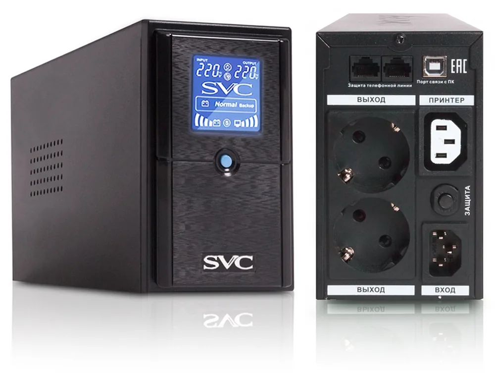 SVC V-500-L-LCD. Источник бесперебойного питания