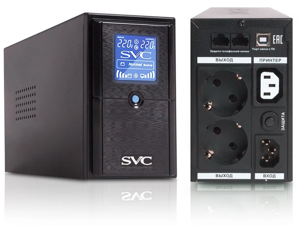 SVC V-600-L-LCD. Источник бесперебойного питания