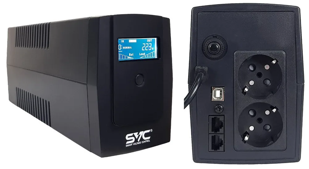 SVC V-650-R-LCD. Источник бесперебойного питания