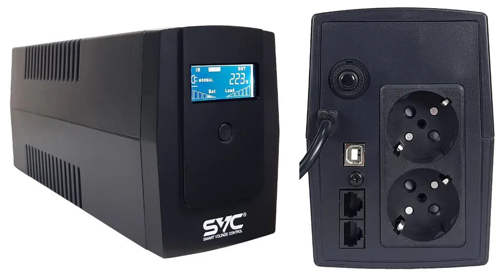 SVC V-800-R-LCD. Источник бесперебойного питания