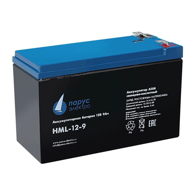 Батарея аккумуляторная HML-12-9