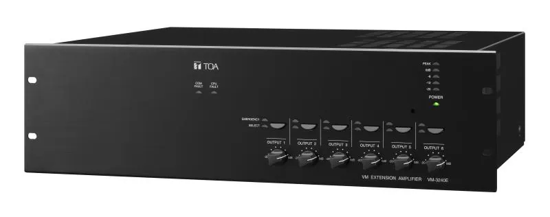 VM-3360E CE (TOA). Дополнительный усилитель
