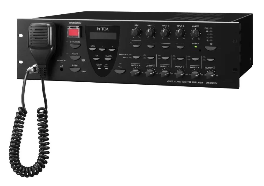 VM-3360VA CE (TOA). Системный контроллер со встроенным усилителем