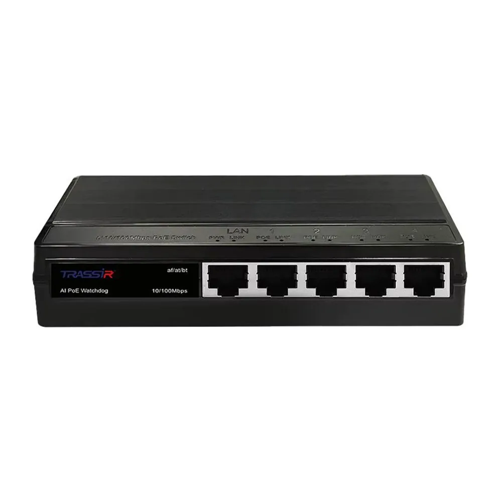 TR-NS1105-60-4POE. Коммутатор с PoE