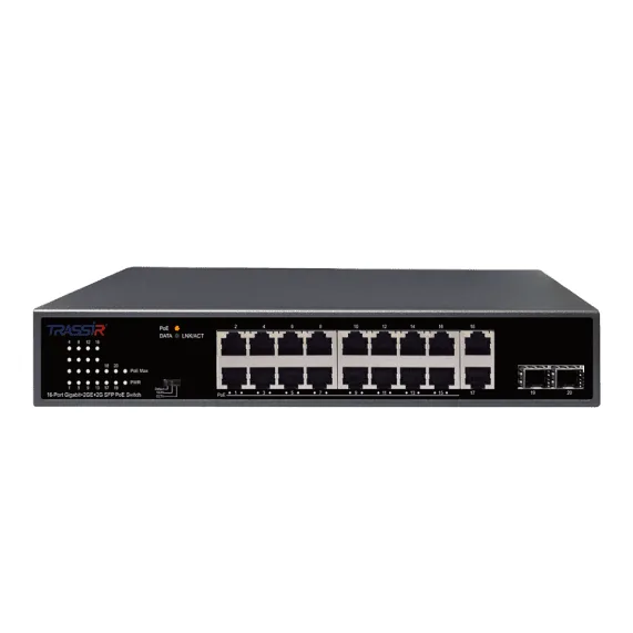 TR-NS14202S-185-16POE. Коммутатор с PoE