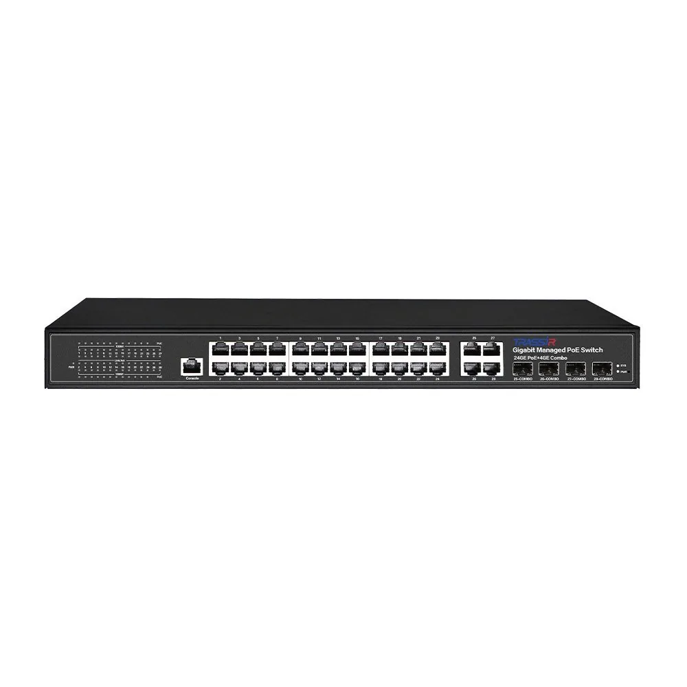 TR-NS24284C-400-24PoE v2. Коммутатор с PoE