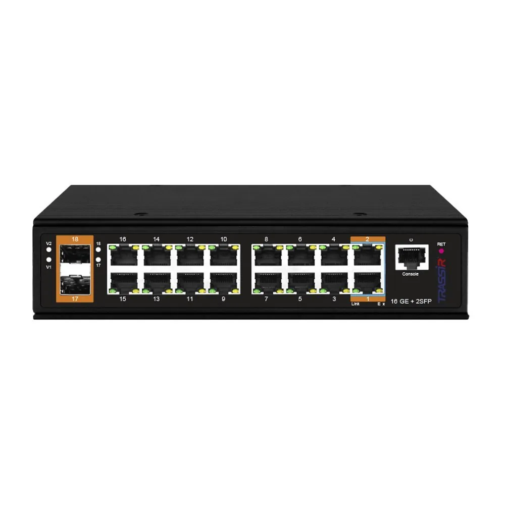 TR-NS25182S-600-16POE. Коммутатор с PoE
