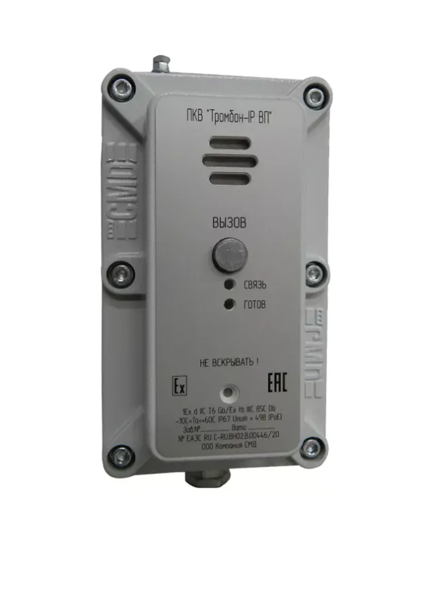 Пост ПКВ "Тромбон IP-ВП" (взр. Корп.). IP вызывная панель