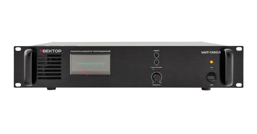 ВЕКТОР УМТ-1360Д (V2). Усилитель мощности 360Вт — фото 1 из 4