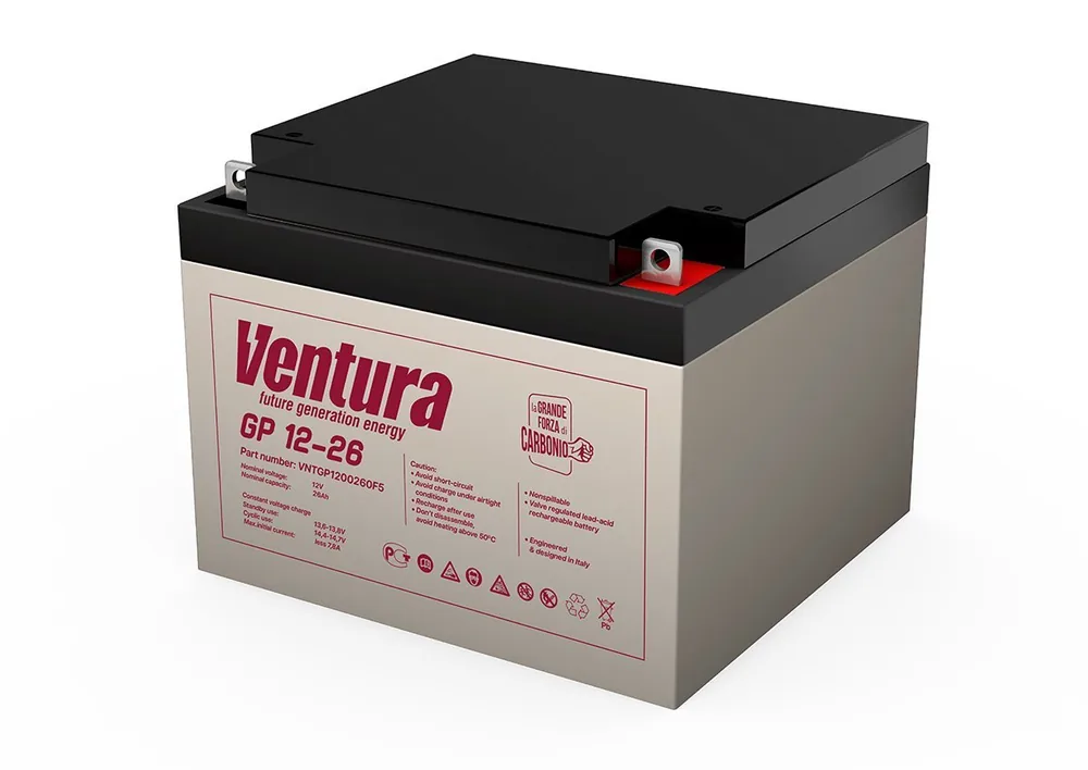 Ventura GP 12-26. Аккумулятор герметичный свинцово-кислотный