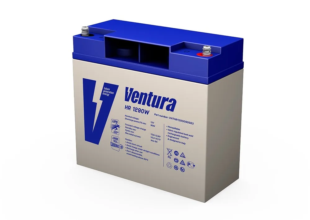 Ventura HR 1290W. Аккумулятор герметичный свинцово-кислотный