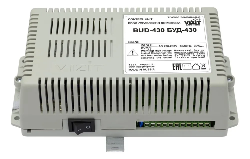 БУД-430S. Блок управления домофоном