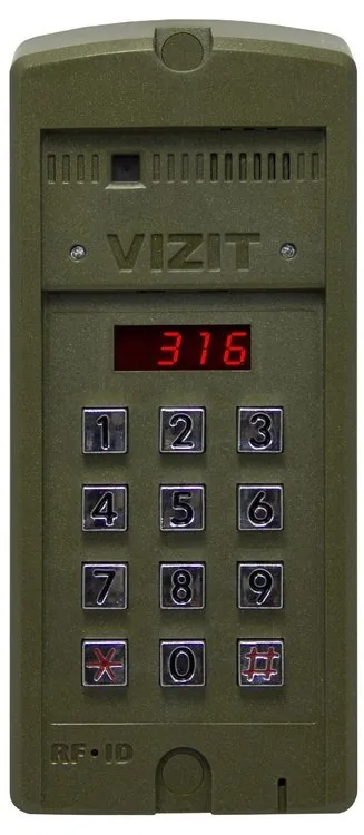 БВД-316R. Вызывная панель аудиодомофона