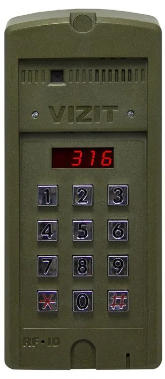 БВД-316RCP. Вызывная панель видеодомофона