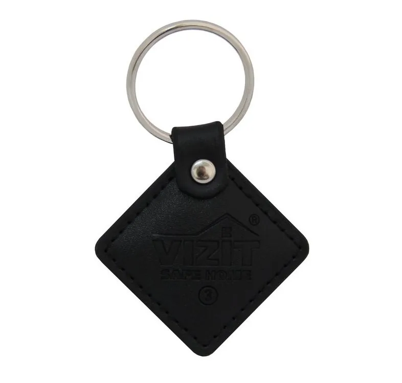 VIZIT-RF2.2 (Black). Брелок proximity кожаный