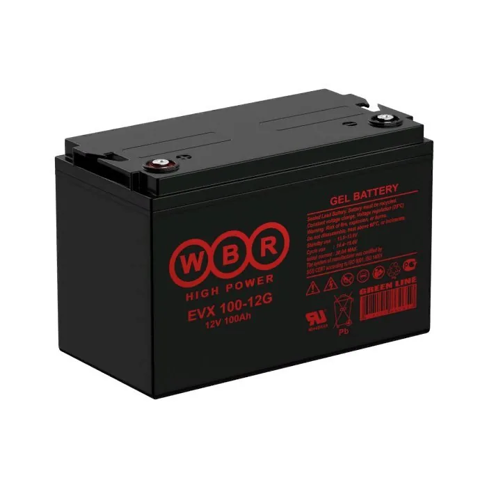 WBR EVX100-12G. Аккумулятор герметичный свинцово-кислотный