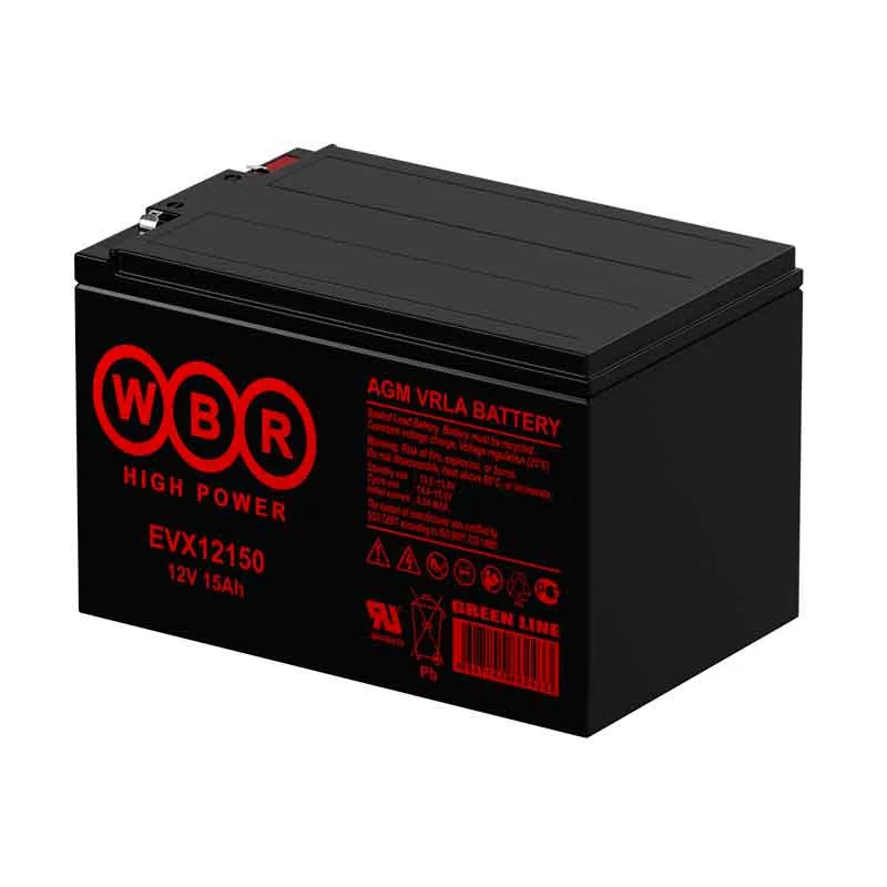 WBR EVX12150S. Аккумулятор герметичный свинцово-кислотный