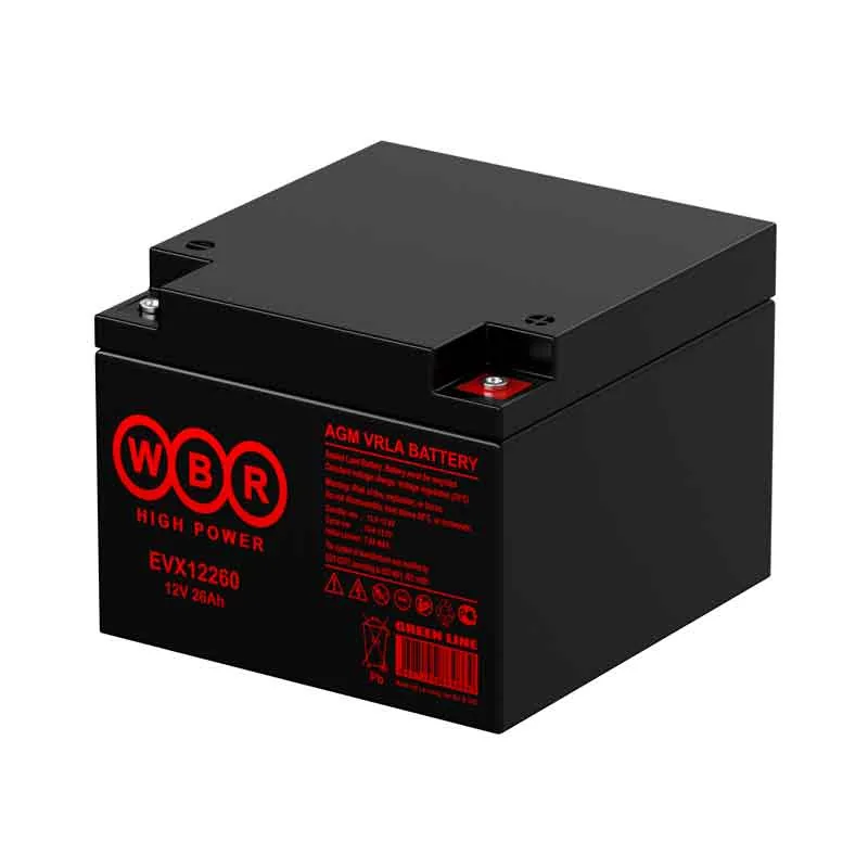 WBR EVX12260S. Аккумулятор герметичный свинцово-кислотный