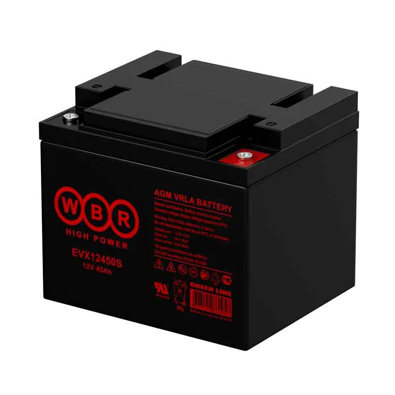 WBR EVX12450S. Аккумулятор герметичный свинцово-кислотный