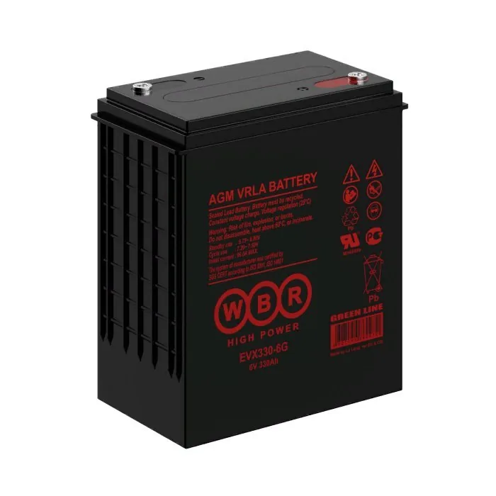 WBR EVX330-6G. Аккумулятор герметичный свинцово-кислотный