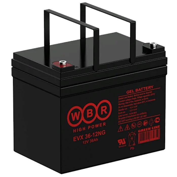 WBR EVX36-12G. Аккумулятор герметичный свинцово-кислотный