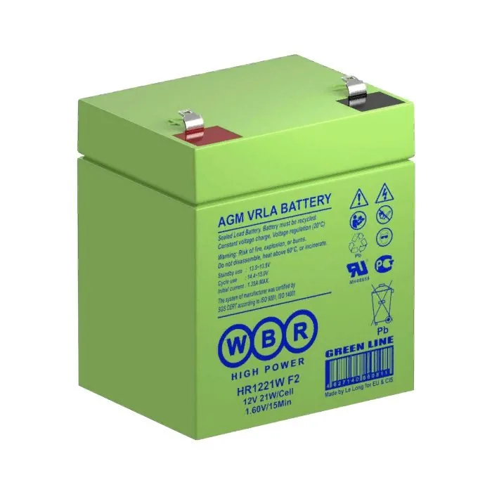 WBR HR1221W F2. Аккумулятор герметичный свинцово-кислотный