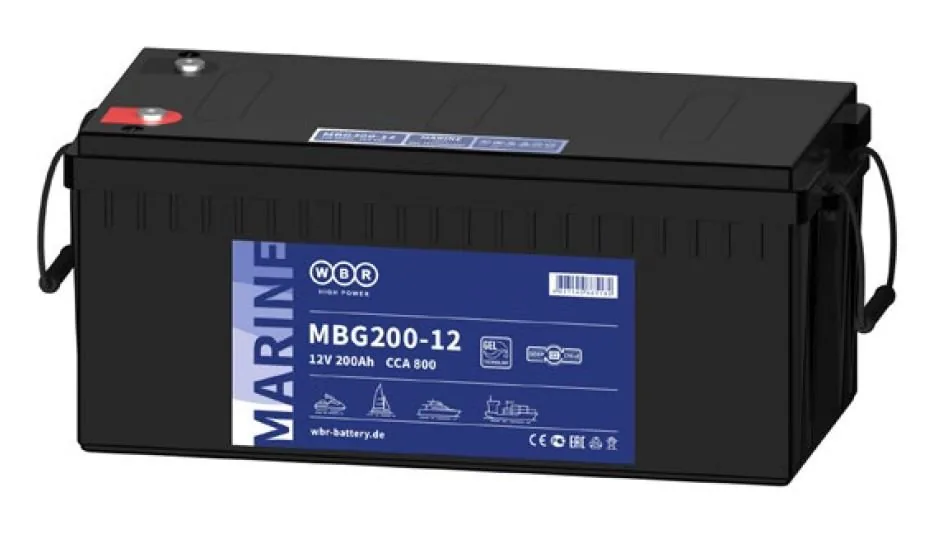 WBR MBG200-12. Аккумулятор герметичный свинцово-кислотный