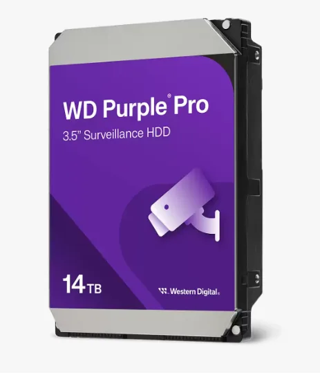 HDD 14000 GB (14 TB) SATA-III Purple Pro (WD142PURP). Жесткий диск