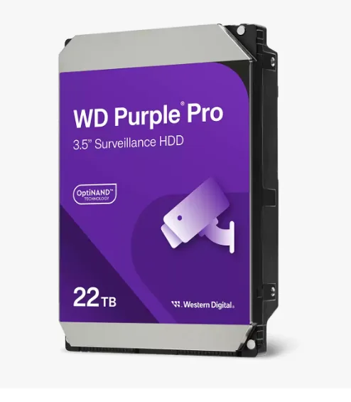 HDD 22000 GB (22 TB) SATA-III Purple Pro (WD221PURP). Жесткий диск