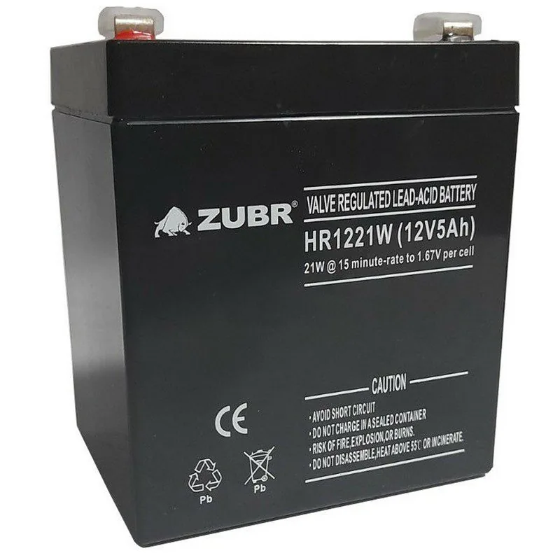 ZUBR HR12-21W. Аккумулятор герметичный свинцово-кислотный
